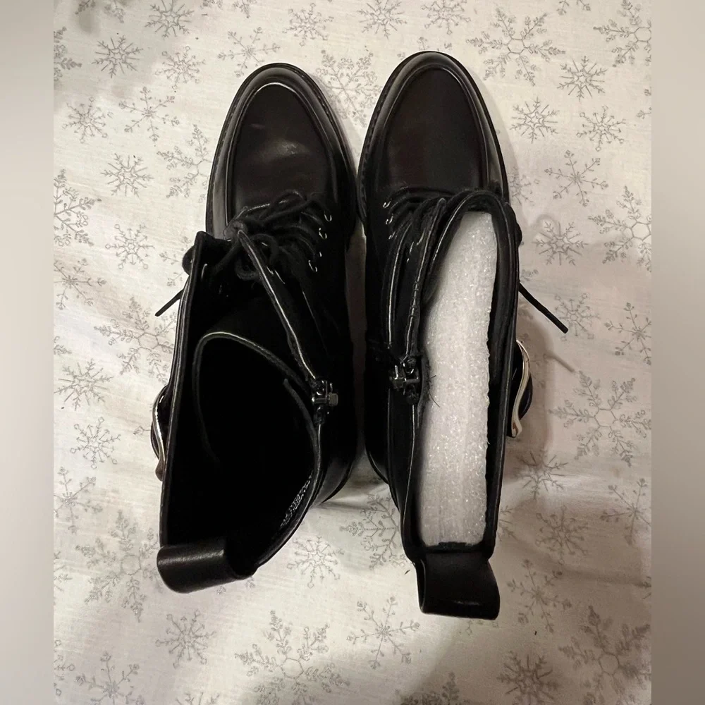 New French Connection Women’s Peri Boots – Black – Size 10